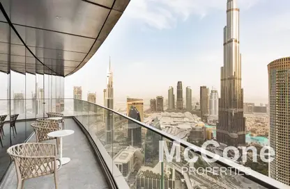 Balcony image for: Apartment - 5 Bedrooms - 6 Bathrooms for rent in The Address Sky View Tower 1 - The Address Sky View Towers - Downtown Dubai - Dubai, Image 1