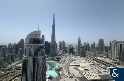 Apartment - 3 Bedrooms - 4 Bathrooms for rent in Boulevard Point - Downtown Dubai - Dubai