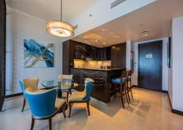 Dining Room image for: Apartment - 2 bedrooms - 3 bathrooms for sale in Fairmont Marina Residences - The Marina - Abu Dhabi, Image 1