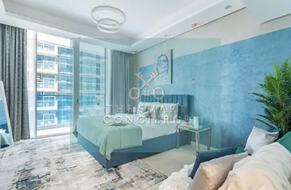 Apartment - Studio - 1 Bathroom for rent in Waves Tower - Business Bay - Dubai