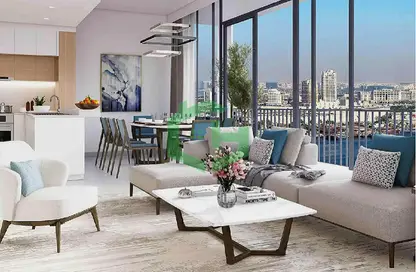 Apartment - 2 Bedrooms - 3 Bathrooms for sale in Seapoint - EMAAR Beachfront - Dubai Harbour - Dubai