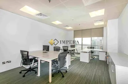 Office Space - Studio - 2 Bathrooms for rent in Marina Plaza - Dubai Marina - Dubai