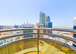 Duplex - 3 bedrooms - 4 bathrooms for rent in Al Salam Tower - Tourist Club Area - Abu Dhabi
