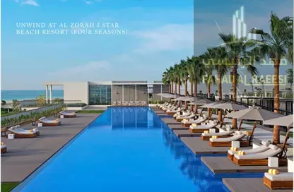 شقة - 2 غرف نوم - 3 حمامات للبيع في مجمع الجولف - الزورا - عجمان