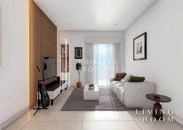 Living Room image for: Apartment - 1 bedroom - 2 bathrooms for sale in Garden Residences - Emirates City - Ajman, Image 1