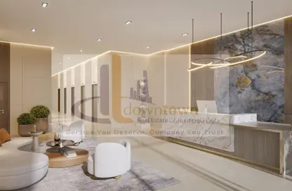 Apartment - 2 Bedrooms - 3 Bathrooms for sale in Tower C1 - Ajman Pearl Towers - Ajman Downtown - Ajman