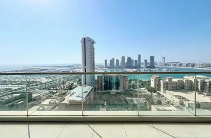 Apartment - 3 Bedrooms - 4 Bathrooms for rent in Ocean Heights - Dubai Marina - Dubai