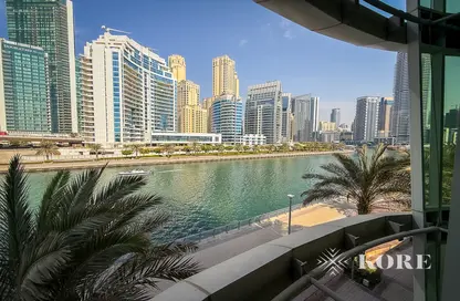 Apartment - 2 Bedrooms - 2 Bathrooms for rent in Panoramic Tower - Dubai Marina - Dubai