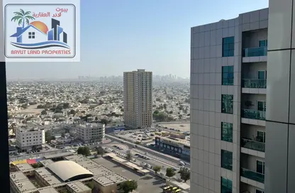 شقة - 2 غرف نوم - 2 حمامات للايجار في برج النعيمية 1 - أبراج النعيمية - النعيمية - عجمان
