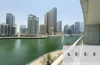 دوبلكس - 3 غرف نوم - 4 حمامات للايجار في برج كنتننتال - دبي مارينا - دبي