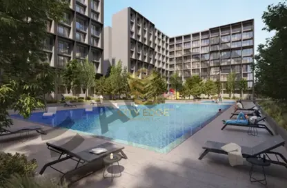 Apartment - 2 Bedrooms - 3 Bathrooms for sale in Safa 1 - Aljada - Sharjah