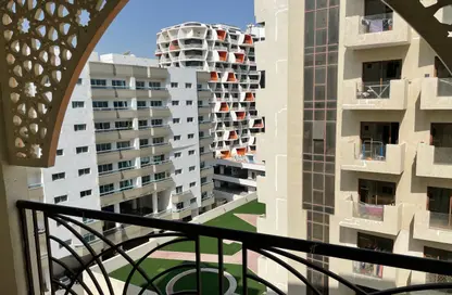 Apartment - Studio - 1 Bathroom for rent in Cordoba Palace - Dubai Silicon Oasis - Dubai