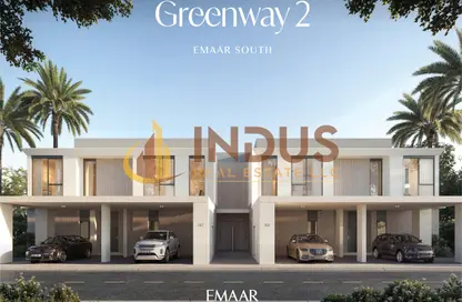Townhouse - 3 Bedrooms - 3 Bathrooms for sale in Greenway 2 - EMAAR South - Dubai South (Dubai World Central) - Dubai