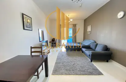 Living Room image for: Apartment - 1 Bathroom for rent in Elite Sports Residence 4 - Elite Sports Residence - Dubai Sports City - Dubai, Image 1