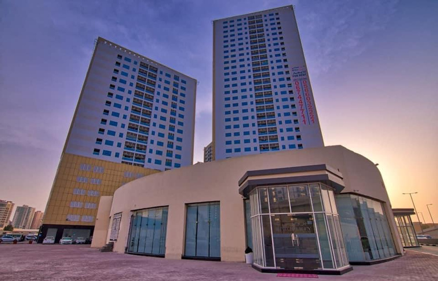 Ajman Pearl Towers 2 bed room , with an open view ref 8500 Property