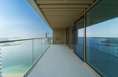 Apartment - 2 Bedrooms - 3 Bathrooms for rent in Grand Bleu Tower 1 - EMAAR Beachfront - Dubai Harbour - Dubai