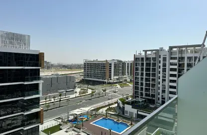 Apartment - Studio - 1 Bathroom for rent in Azizi Riviera 23 - Meydan One - Meydan - Dubai
