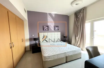 Room / Bedroom image for: Apartment - 1 Bedroom - 1 Bathroom for rent in Suburbia Tower 1 - Suburbia - Downtown Jebel Ali - Dubai, Image 1