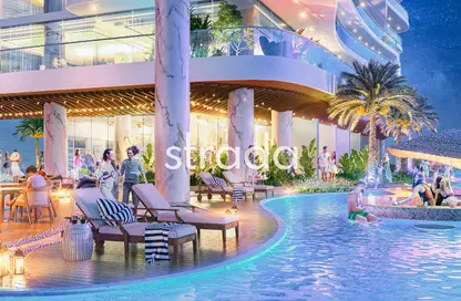 Pool image for: Apartment - 3 Bedrooms - 4 Bathrooms for sale in Damac Bay 2 - Dubai Harbour - Dubai, Image 1