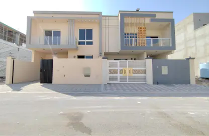 Outdoor House image for: Townhouse - 5 Bedrooms - 6 Bathrooms for sale in Al Zaheya Gardens - Al Zahya - Ajman, Image 1