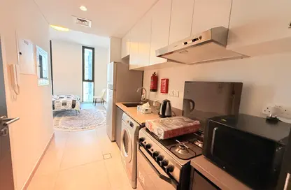 Apartment - Studio - 1 Bathroom for rent in The Link - East Village - Aljada - Sharjah
