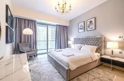 Apartment - 2 Bedrooms - 3 Bathrooms for rent in Trident Grand Residence - Dubai Marina - Dubai