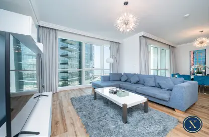 Apartment - 2 Bedrooms - 4 Bathrooms for rent in Al Bateen Residences - Jumeirah Beach Residence - Dubai