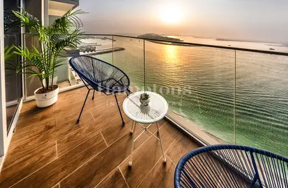 Apartment - 2 Bedrooms - 2 Bathrooms for rent in Beach Isle - EMAAR Beachfront - Dubai Harbour - Dubai