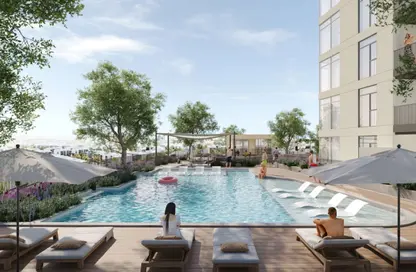شقة - 2 غرف نوم - 3 حمامات للبيع في بيتشفرونت جيتس - دبي الجنوب (مركز دبي العالمي) - دبي