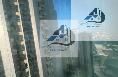 شقة - غرفة نوم - 2 حمامات للايجار في أورينت تاور 1 - أورينت تاور - البستان - عجمان