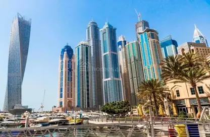 شقة - 3 غرف نوم - 5 حمامات للايجار في تاج الإمارات - دبي مارينا - دبي