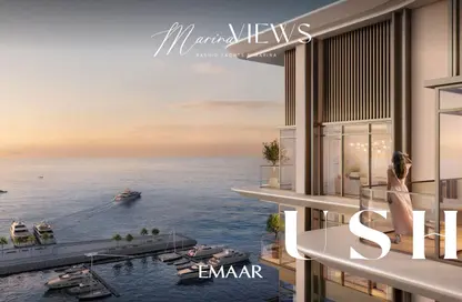 Apartment - 1 Bedroom - 2 Bathrooms for sale in Marina Views Tower 3 - Marina Views - Mina Rashid - Dubai