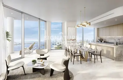 Living / Dining Room image for: Apartment - 3 Bedrooms - 4 Bathrooms for sale in Palm Beach Towers - Palm Jumeirah - Dubai, Image 1