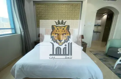 Apartment - Studio - 1 Bathroom for rent in Fairmont Ajman - Al Nakhil 2 - Al Nakhil - Ajman