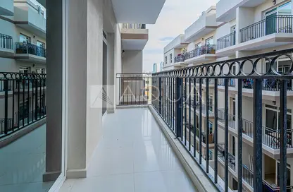 Balcony image for: Apartment - 1 Bedroom - 2 Bathrooms for rent in May Residence - Jumeirah Village Circle - Dubai, Image 1