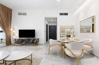Living Room image for: Apartment - 1 Bedroom - 2 Bathrooms for sale in Barari Hills Residence - Majan - Dubai, Image 1