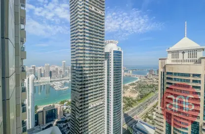 Apartment - 2 Bedrooms - 3 Bathrooms for rent in Sulafa Tower - Dubai Marina - Dubai
