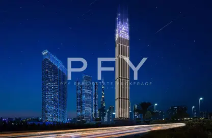 Apartment - 2 Bedrooms - 3 Bathrooms for sale in Burj Binghatti Jacob  and  Co - Business Bay - Dubai