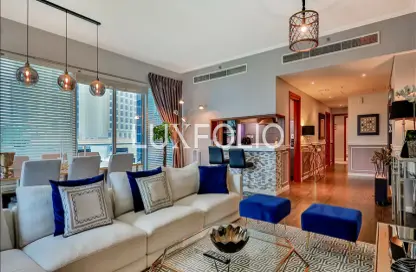 Apartment - 2 Bedrooms - 3 Bathrooms for sale in Attessa Tower - Marina Promenade - Dubai Marina - Dubai