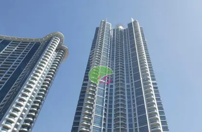 Apartment - 2 Bedrooms - 3 Bathrooms for sale in Corniche Tower - Ajman Corniche Road - Ajman