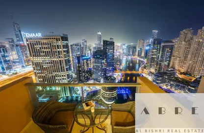 النزل و الشقق الفندقية - غرفة نوم - 2 حمامات للبيع في جي دبليو ماريوت هوتيل مارينا - دبي مارينا - دبي