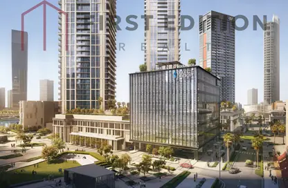 Apartment - Studio - 1 Bathroom for sale in Peninsula Four - Peninsula - Business Bay - Dubai