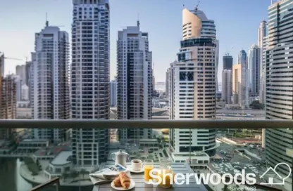 شقة - 2 غرف نوم - 3 حمامات للايجار في مرتفعات ليوا - (JLT) مجمع W - أبراج بحيرة الجميرا - دبي