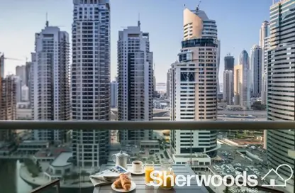 شقة - 2 غرف نوم - 3 حمامات للايجار في مرتفعات ليوا - (JLT) مجمع W - أبراج بحيرة الجميرا - دبي