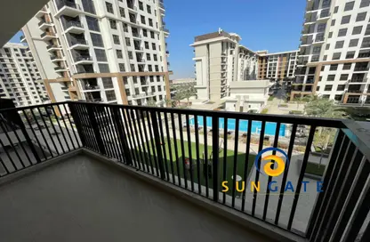 Balcony image for: Apartment - 1 Bedroom - 1 Bathroom for sale in Warda Apartments 1A - Warda Apartments - Town Square - Dubai, Image 1