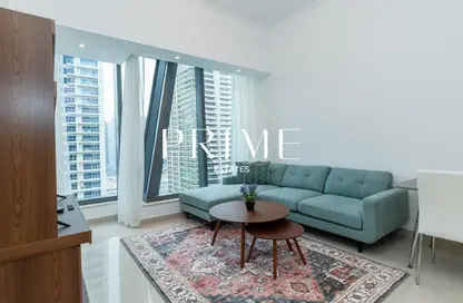 Apartment - 1 Bedroom - 1 Bathroom for rent in Silverene Tower A - Silverene - Dubai Marina - Dubai