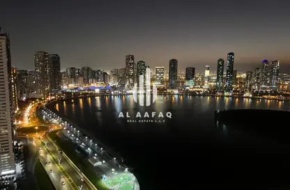 Apartment - 3 Bedrooms - 3 Bathrooms for rent in Al Khan Corniche - Al Khan - Sharjah