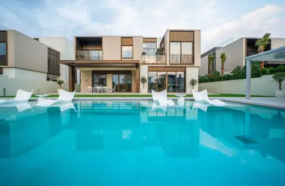 Villa - 6 Bedrooms - 7 Bathrooms for rent in Palm Hills - Dubai Hills Estate - Dubai