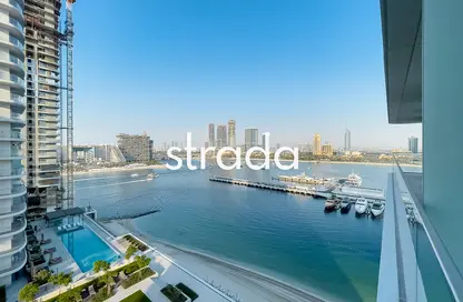 Apartment - 1 Bedroom - 1 Bathroom for rent in Palace Beach Residence - EMAAR Beachfront - Dubai Harbour - Dubai