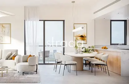 Living / Dining Room image for: Apartment - 3 Bedrooms - 4 Bathrooms for sale in Cello Residences - Jumeirah Village Circle - Dubai, Image 1